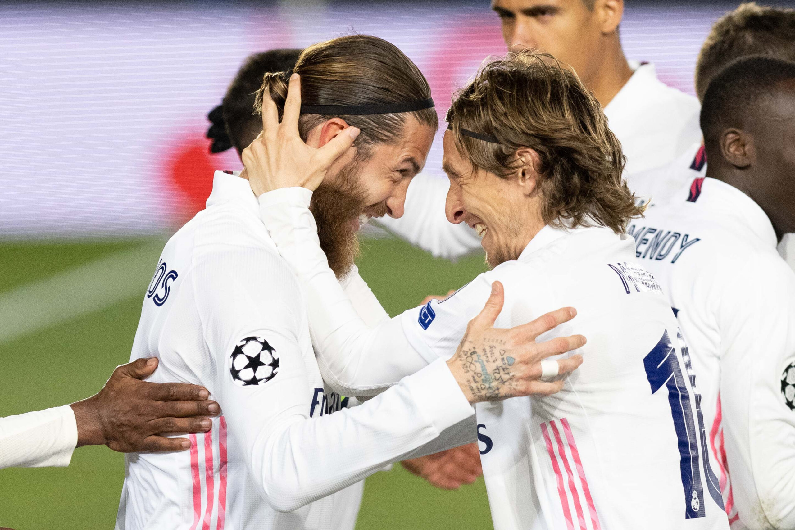 Luka Modric and Sergio Ramos